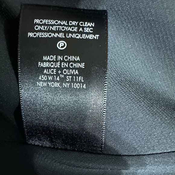 NWT! Alice + Olivia Dana Puff-Sleeve Flare Dress size 14 - Picture 15 of 16